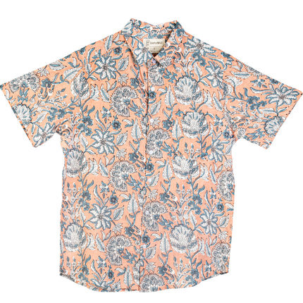 Men Print Half Sleeve Cotton Shirt For Men