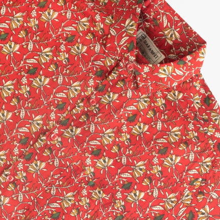 Men Print Half Sleeve Cotton Shirt For Men