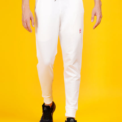 DAFABFIT Off White Solid Jogger for Men | Comfortable and Stylish Activewear