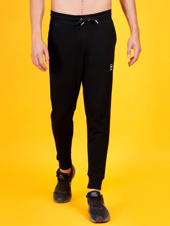 DAFABFIT Black Solid Jogger for Men | Comfortable and Stylish Activewear