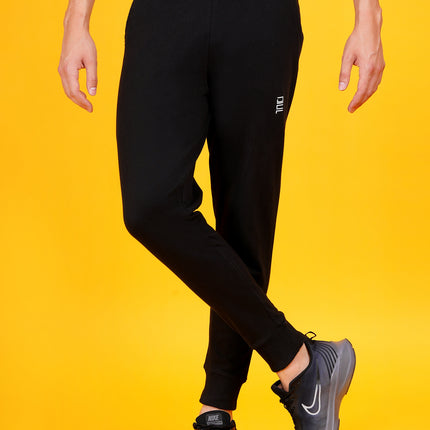 DAFABFIT Black Solid Jogger for Men | Comfortable and Stylish Activewear