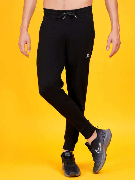 DAFABFIT Black Solid Jogger for Men | Comfortable and Stylish Activewear