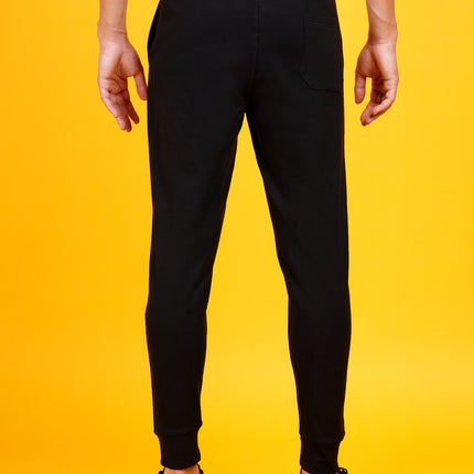 DAFABFIT Black Solid Jogger for Men | Comfortable and Stylish Activewear