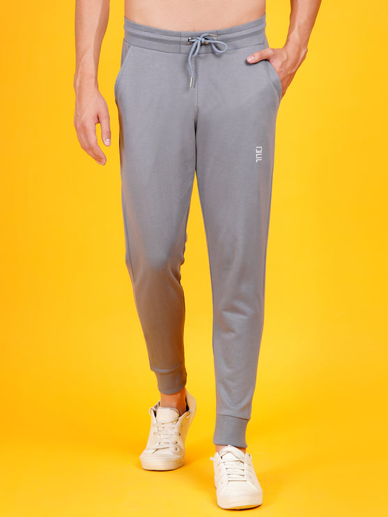 DAFABFIT Grey Solid Jogger for Men | Comfortable and Stylish Activewear