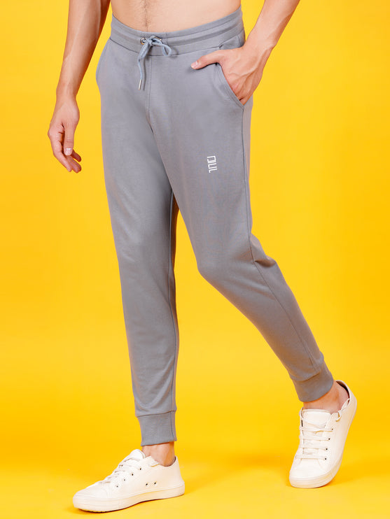 DAFABFIT Grey Solid Jogger for Men | Comfortable and Stylish Activewear