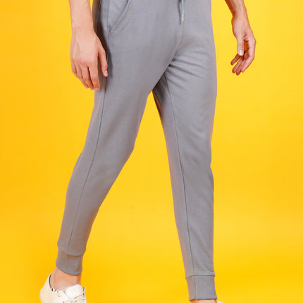 DAFABFIT Grey Solid Jogger for Men | Comfortable and Stylish Activewear