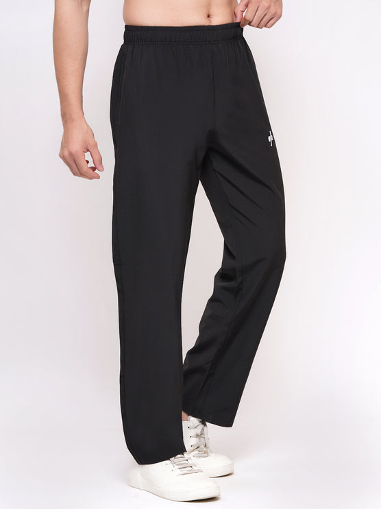 MENS ACTIVEWEAR TRACKPANTS-BLACK