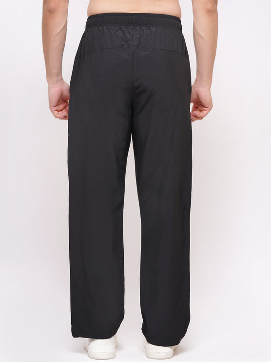 MENS ACTIVEWEAR TRACKPANTS-BLACK