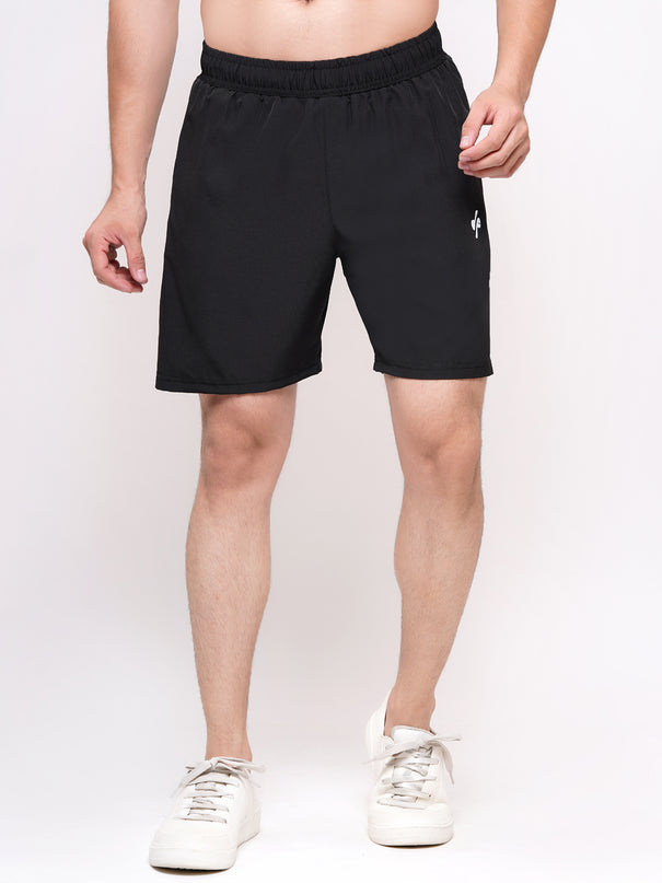 Mens Activewear Sports Shorts-Black