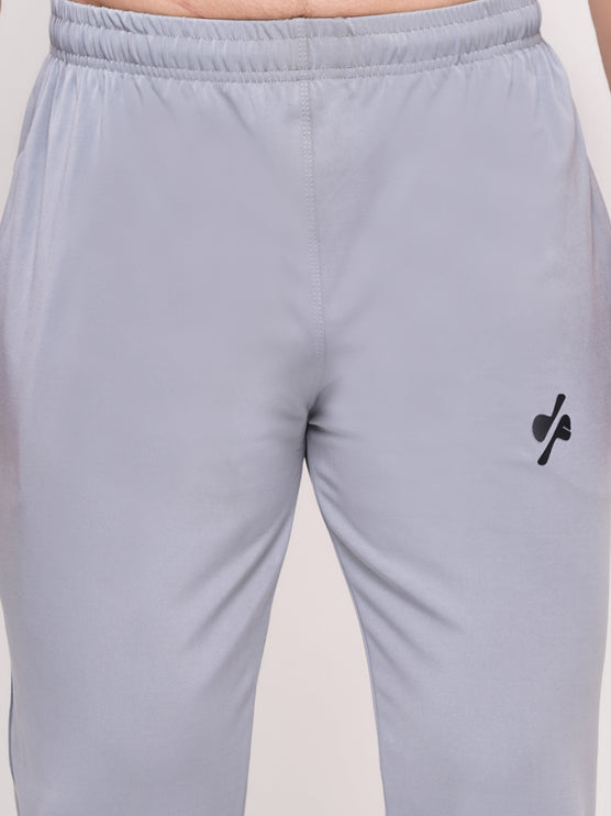 MENS SLIM FIT ACTIVEWEAR TRACKPANTS-LIGHT GREY