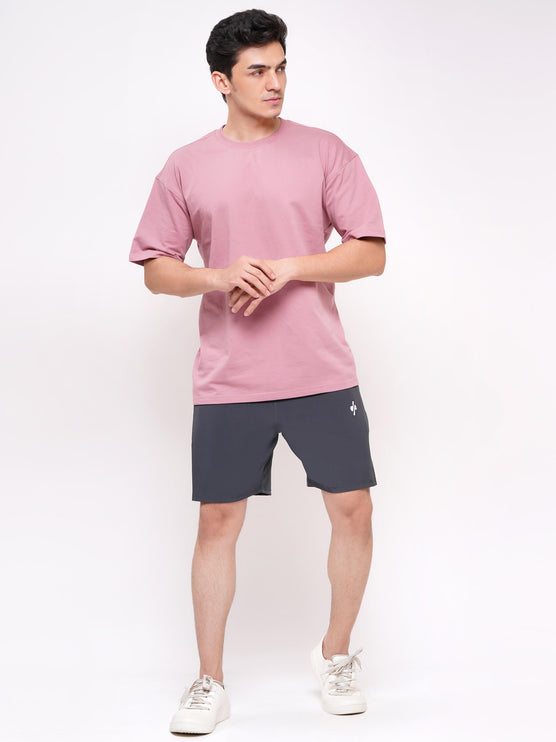 MENS ACTIVEWEAR SPORTS SHORTS-GREY