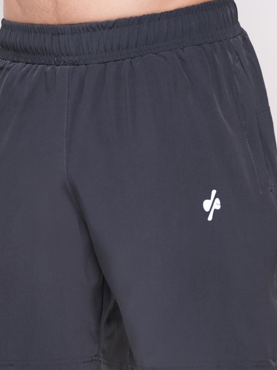 MENS ACTIVEWEAR SPORTS SHORTS-GREY